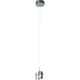 Neo Pendant - Polished Chrome / Crystal