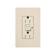 Claro Tamper Resistant Receptacle - Light Almond Claro Tamper Resistant Receptacle - Light Almond /