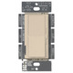 Diva Satin 300W Electronic Low Voltage Single Pole Dimmer - Stone / 