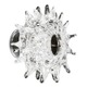Kuk PP Wall / Ceiling Mount - Polished Chrome / Clear Crystal