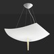 Aporia S Suspension - Matte White / Satin White/Clear Crystal