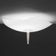 Aporia PL Ceiling Flush Mount - Matte White / Satin White/Clear Crystal