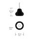 Sparkle Shady 1 Pendant -  / 