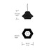 Sparkle Shady 5 Pendant -  / 
