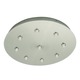 FJ 16 Inch Round 9 Port Canopy Without Transformer - Satin Nickel FJ 16 Inch Round 9 Port Canopy Without Transformer - Satin Nickel /