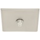 FJ 4 Inch Square Canopy Without Transformer - Satin Nickel / 