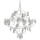 FJ Crystal Galaxy Pendant - Satin Nickel / Crystal