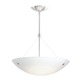 Eve Suspension - Satin Nickel / White Frit Eve Suspension - Satin Nickel / White Frit