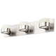 Europa Bath Bar - Buffed Nickel / Acid Etched