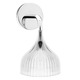 E Wall Sconce - Chrome / Clear E Wall Sconce - Chrome / Clear