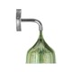 E Wall Sconce - Chrome / Green E Wall Sconce - Chrome / Green
