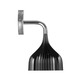 E Wall Sconce - Chrome / Black E Wall Sconce - Chrome / Black