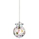 Daisy Pendant - Satin Nickel / Pink Gold