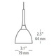 Mini-Dome II Pendant - /