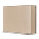 Rex Large Wall Sconce - Brushed Nickel / Croissant