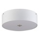 Flushmount Ceiling Fixture - Brushed Nickel / White Linen Flushmount Ceiling Fixture - Brushed Nickel / White Linen