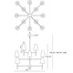 Ventana 3 Tier Chandelier -  / 