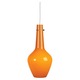 Capri Tall Pendant - Polished Nickel / Orange Capri Tall Pendant - Polished Nickel / Orange
