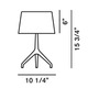 Lumiere XXS Table Lamp - /