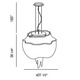 Cadena 8 Light Chandelier - /