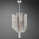 Cadena 7 Light Chandelier - Nickel / Nickel Strands Cadena 7 Light Chandelier - Nickel / Nickel Strands