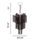 Cadena 12 Light Chandelier -  / 