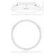 Banded Ceiling Flush Mount - /