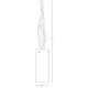 Brindille Adjustable Pendant W / Glass Shade -  / 