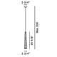 Tress Stilo Pendant -  / 