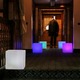 Cube LED Outdoor/Indoor Lamp - White Cube LED Outdoor/Indoor Lamp - White /
