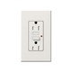 Nova T 15A GFCI Receptacle - White / 