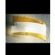 Riflessi 13.39 IN Wall Sconce - Polished Chrome / Satin Crystal / Amber
