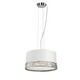 Cocco Drum Suspension - Chrome / White / Crystal Cocco Drum Suspension - Chrome / White / Crystal