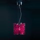 Sixty Mini Pendant - Polished Chrome / Red