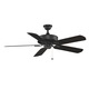 Edgewood Ceiling Fan - Black / Black Edgewood Ceiling Fan - Black / Black