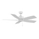 Cancun Ceiling Fan - White / White Cancun Ceiling Fan - White / White