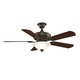 Camhaven Ceiling Fan W / Light - Oil Rubbed Bronze / Cherry / Walnut Camhaven Ceiling Fan W / Light - Oil Rubbed Bronze / Cherry / Walnut