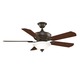 Camhaven Ceiling Fan W / Light - Oil Rubbed Bronze / Cherry / Walnut Camhaven Ceiling Fan W / Light - Oil Rubbed Bronze / Cherry / Walnut