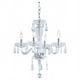 Gatsby 4 Light Chandelier - Chrome / Clear Gatsby 4 Light Chandelier - Chrome / Clear