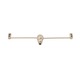Wire System Fixture Adapter - Satin Chrome Wire System Fixture Adapter - Satin Chrome /