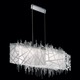 Deconstruct 3 Suspension - Stainless Steel / White / Crystal Deconstruct 3 Suspension - Stainless Steel / White / Crystal
