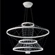 Strandelier III Suspension - White / Crystal