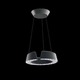 Inside / Out Circle 4000K LED Suspension - Glimmer Gray / Crystal Inside / Out Circle 4000K LED Suspension - Glimmer Gray / Crystal