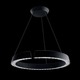 Inside / Out Circle 4000K LED Suspension - Black / Crystal Inside / Out Circle 4000K LED Suspension - Black / Crystal