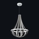 Crystal Empire 34 Inch 3000K LED Suspension - Snowshoe / Crystal