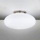 5402 Ceiling Flush Mount - Satin Nickel / Satin White 5402 Ceiling Flush Mount - Satin Nickel / Satin White