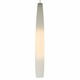 Fino Large Pendant - Satin Nickel / White Fino Large Pendant - Satin Nickel / White