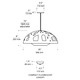 Ventana Grande Pendant - /