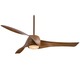 Artemis Fan - Distressed Koa / Etched Opal Artemis Fan - Distressed Koa / Etched Opal