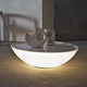 Solar Floor Lamp - White / White